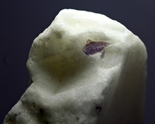 Natural Purple Scapolite Crystal in Mother Rock from Badakhshan Afghani 450.0 CT - Picture 6 of 9