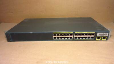 Cisco Catalyst 2960 WS-C2960-24TT-L V05 - 24-Port 10/100 + 2 GE Uplink Switch