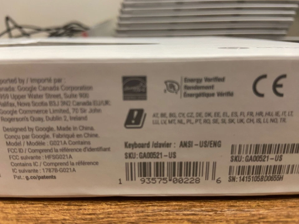 Google PixelBook Go 13,3 «FHD сенсорный экран Intel M3-8100Y 8GB 64GB (плохой аккумулятор) - Изображение 3 из 4