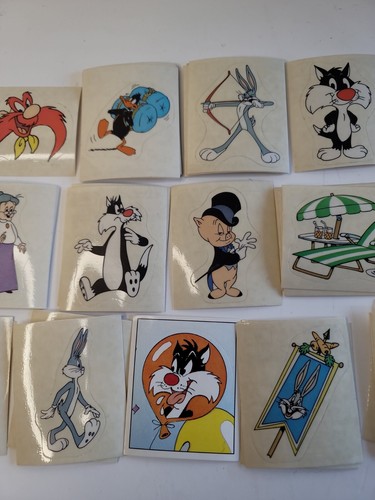 Looney Tunes - Happy Birthday Bugs Sticker Set 80 pieces - 1990 Panini Italy VTG - Picture 3 of 9