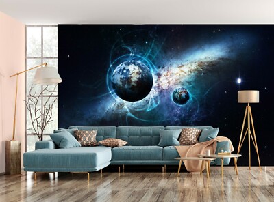 3D Planet Star A353 Business Wallpaper Wall Mural Self-adhesive Commerce Amy