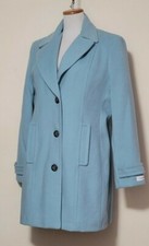 Calvin Klein Winter Warm Quilted Lining  BLUE AQUA Coat Size XL