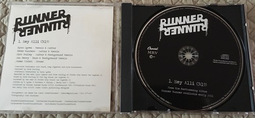 Runner Runner: Hey Alli Promo CD Single (2010 Capitol) - Picture 2 of 3