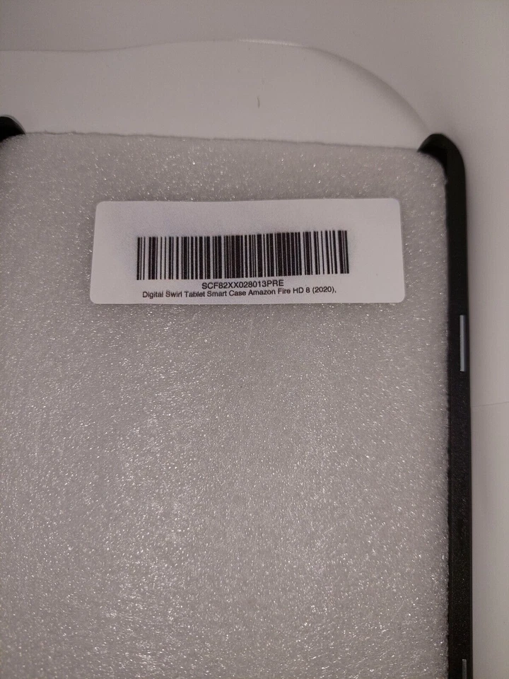 Nuevo Estuche Inteligente Tablet Remolino Digital Caseable para Amazon Fire HD 8 Foto 2 de 3