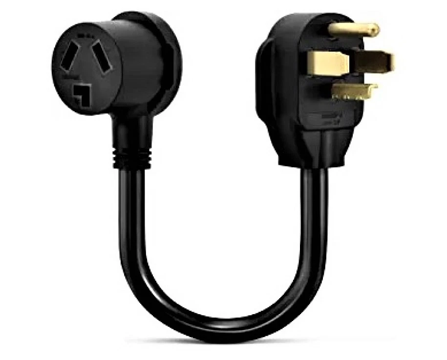 Dryer Adapter 3 Prong to 4 Prong Dryer Plug Adapter Cord 1.5ft