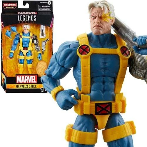 ¡EN STOCK! Cable serie Zabu Marvel Legends AF de 6 pulgadas por Hasbro Nathan Summers Foto 4 de 4