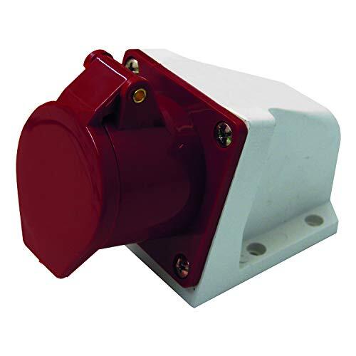 Presa Elettrica Industriale Electraline 80869 16A 380V 3P+T IP44 Parete