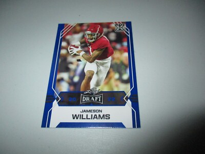 Jameson Williams 2022 Leaf Draft Blue #08