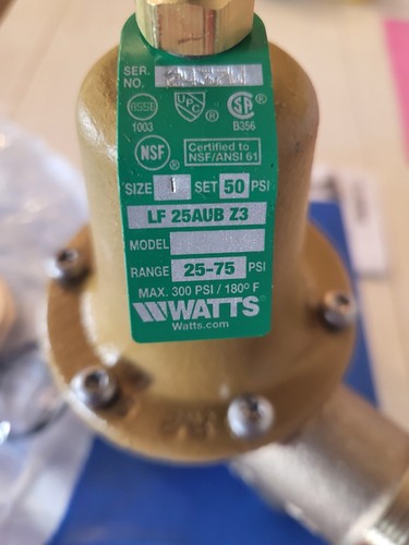 Watts LF25AUB-Z3 1 in Pressure Reducing Valve - Picture 5 of 7