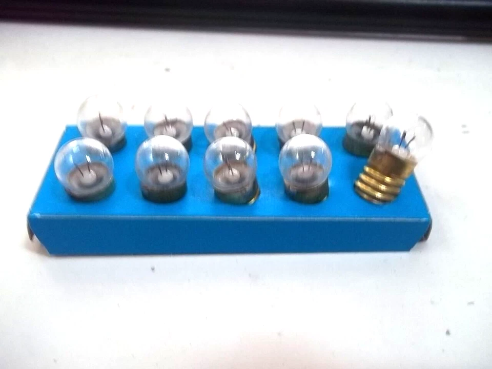 POLAMP GLÜHBIRNE LAMPE 6V 0,6W E10 FAHRRADBELEUCHTUNG SCHEINWERFER AUTO MOTORRAD FAHRRAD VINTAGE UNIVERSAL