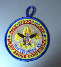 BSA: Pack/Troop 18 (Tecumseh,Ks.)  Parche botón conferencia insignia mérito 2018