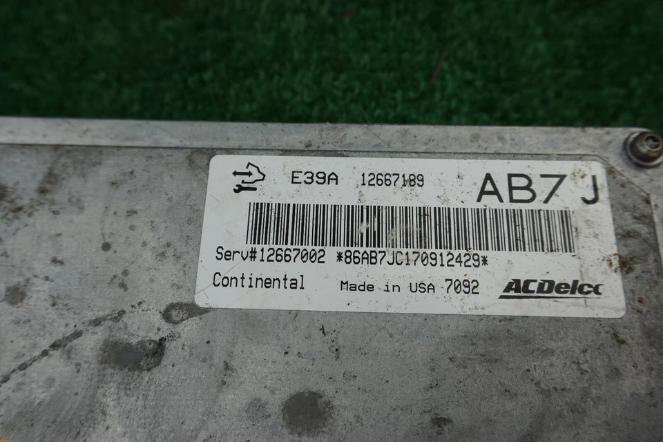 Chevrolet Impala 2017 18 19 módulo de computadora de motor OEM ECM12667189 Foto 2 de 4