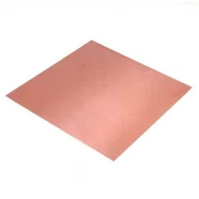 copper sheet 50 mm x 50 mm x 1 mm PURE 99.9% ENAMELING STAMPING