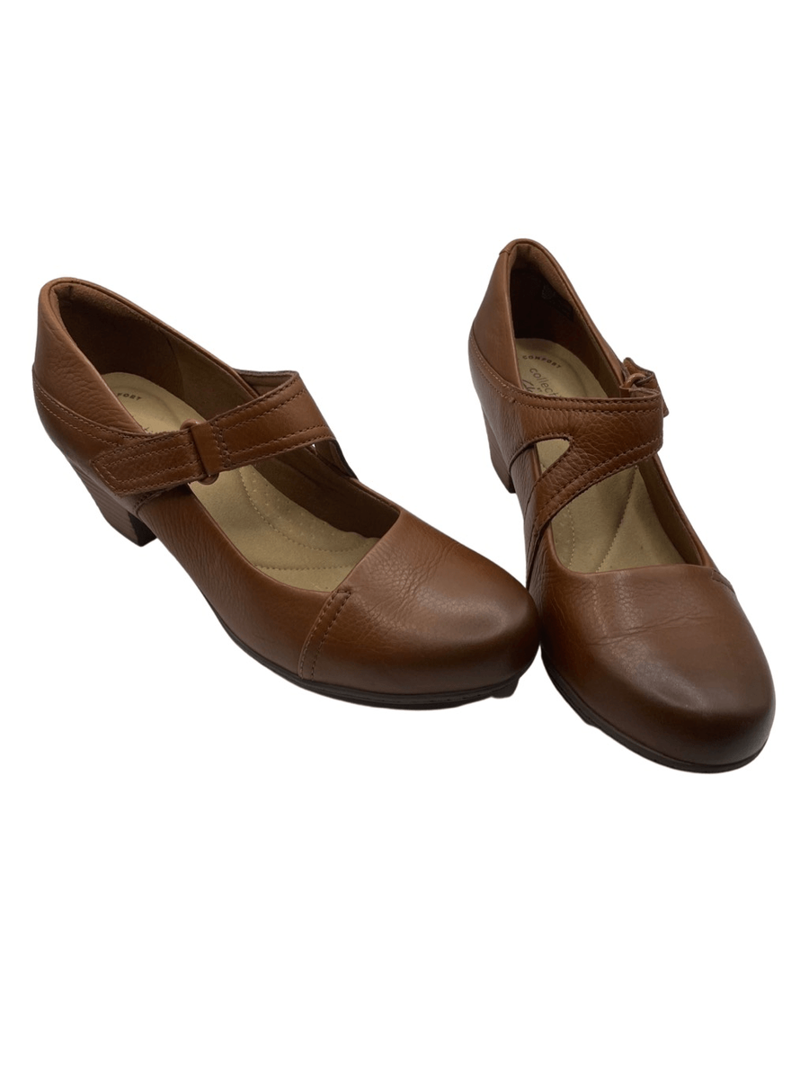 Berodeals Women’s Clarks Valarie Pump Cognac