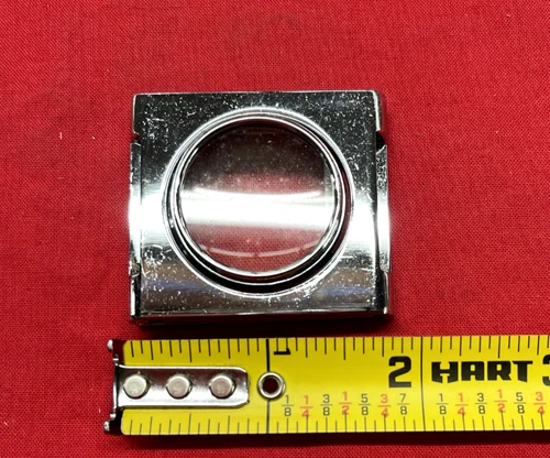 MarX Magnification Folding Loupe - Chrome 2" x 1.5"