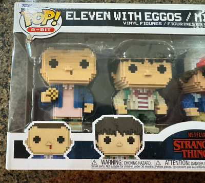 Funko Pop Stranger Things 8-Bit Netflix Eleven Mike Dustin Lucas 4