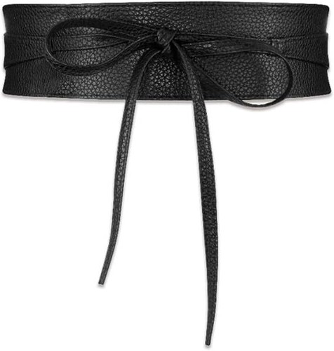 Women Faux Leather Waist Belt Gold Belts for Women Dresses Fashion Wrap Aroun...