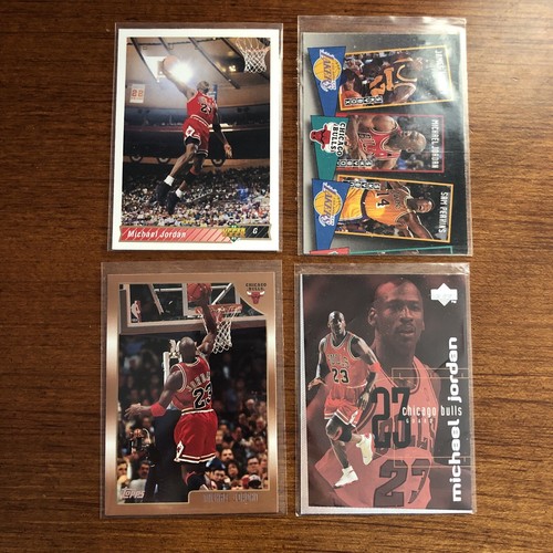 Lotto assortito 20 carte basket Michael Jordan diverse - inserti inc - Foto 10 di 11