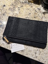 Snake Leather Clutch