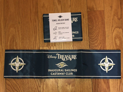 2 Disney Treasure Inaugural Towel Holder Bands New