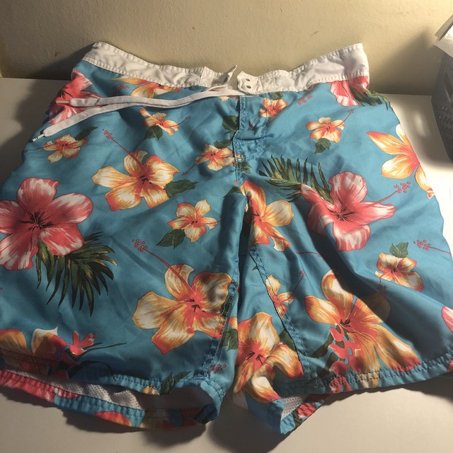 funky trunks still ocean