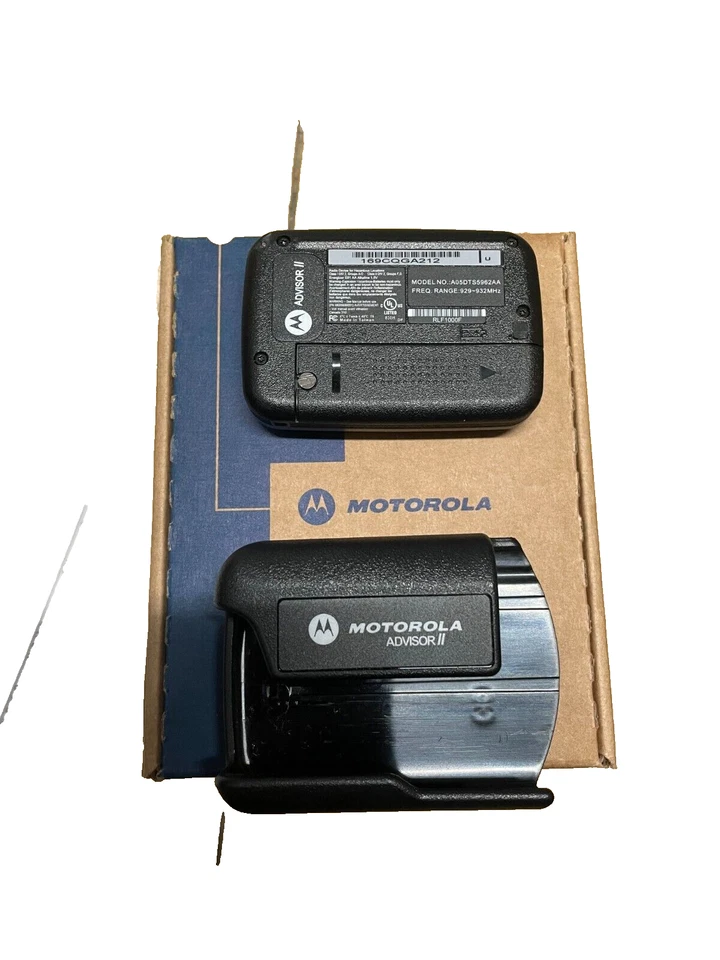 Motorola Advisor II POCSAG Pager A05DTS5962AA 900MHz Fire EMS Doctor Medical - Image 2 of 2
