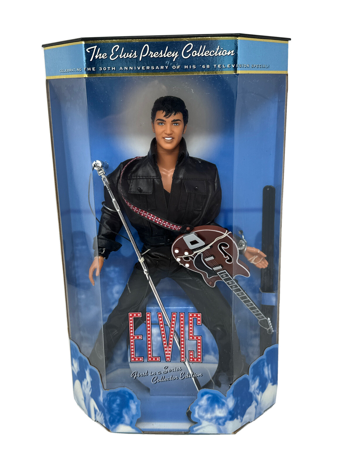 Elvis Presley Collection 30th Anniversary of his '68 TV special Doll by ...