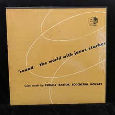 JANOS STARKER cello - Round The World... KODALY Sonatas - PERIOD TE 1093 3LP BOX