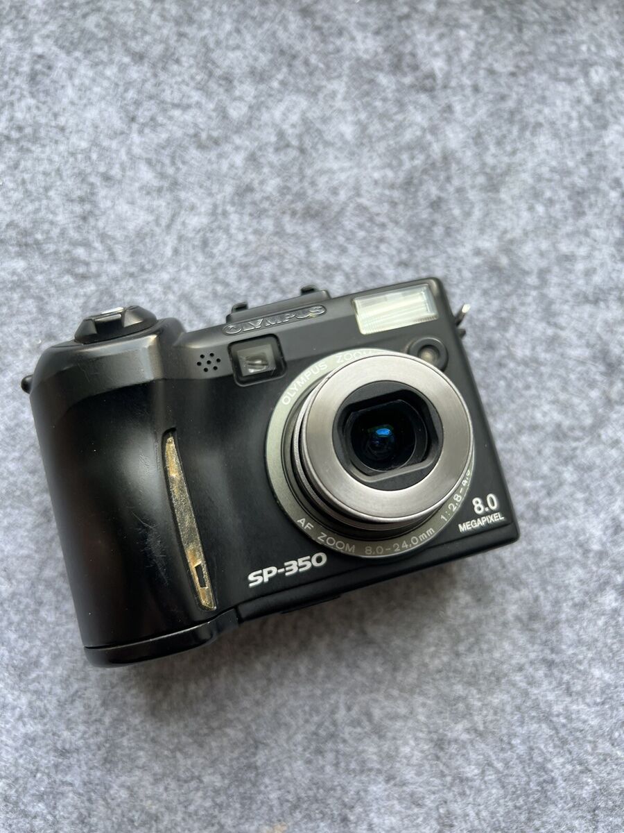 Olympus SP Series SP-350 8.0MP Digital Camera - Black TESTED Olympus SP Series SP-350 8.0MP Digital Camera - Black TESTED