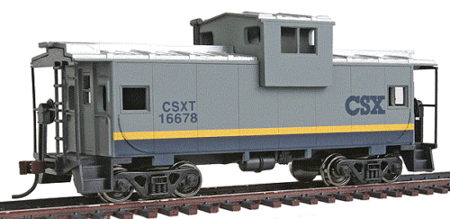 Walthers # 1505 Wide-Vision Caboose RTR CSX Transportation 16678 HO  - Picture 1 of 1