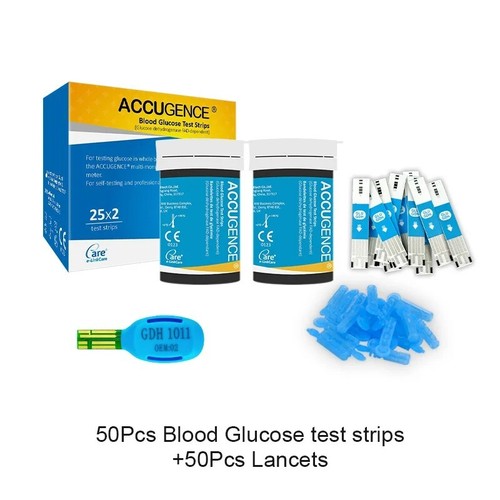 Striscia Reattiva Accu Gence, Acido Urico/Glucosio nel Sangue (GDH/GOD)/EmoglobinaMML - Foto 2 di 17