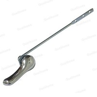 Universal Toilet Tank Flush Lever, Chrome Finish Handle With Metal Nut, Fits Mos Universal Toilet Tank Flush Lever, Chrome Finish Handle With Metal Nut, Fits Mos