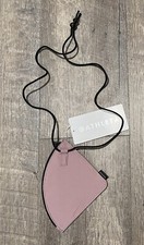 ATHLETA FACE MASK BAG CARRYING CASE WITH STRAP Mauve/light purple  NWT