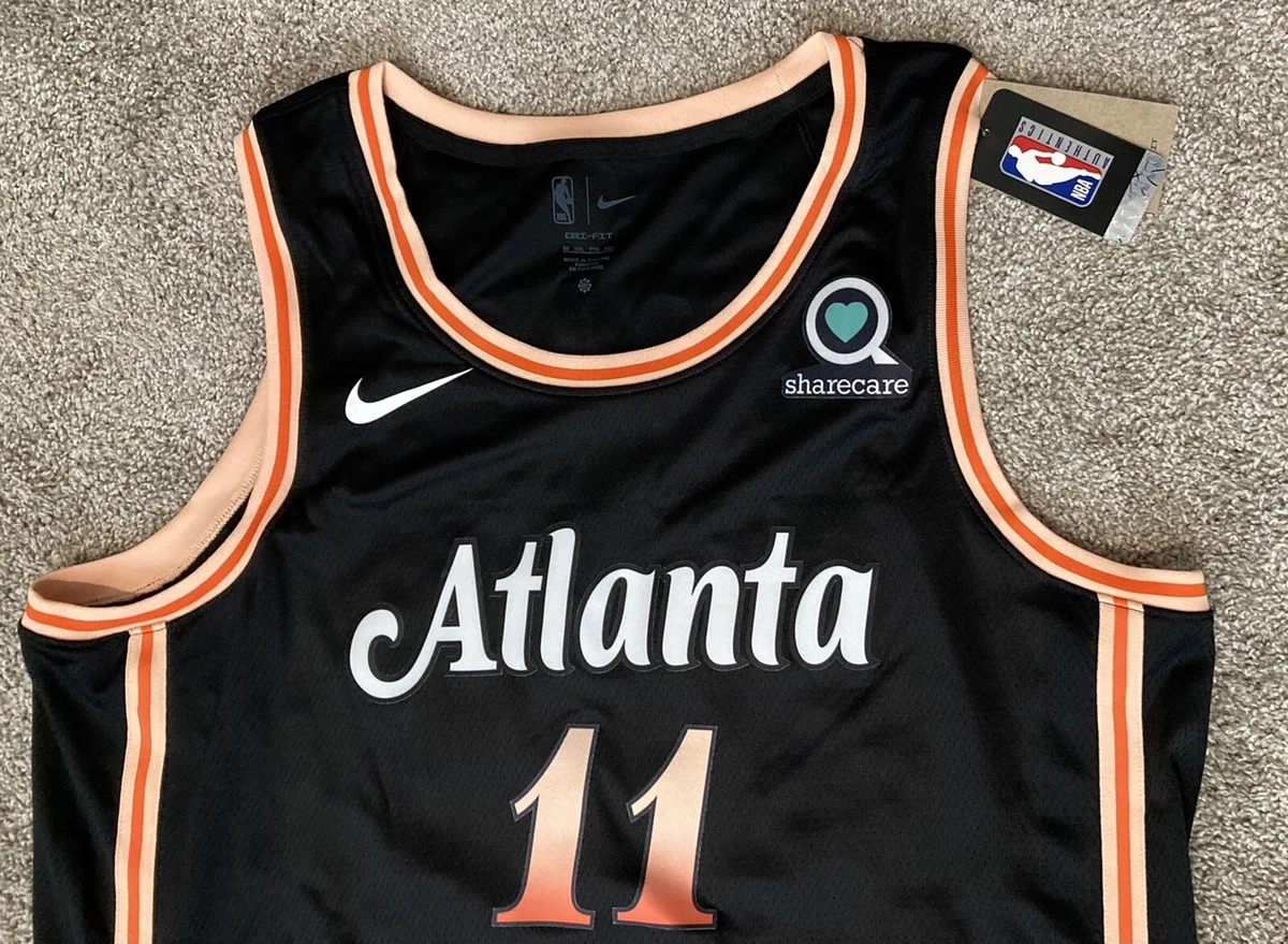 2022-23 Atlanta Hawks Nike City Edition Trae Young Jersey Size 56