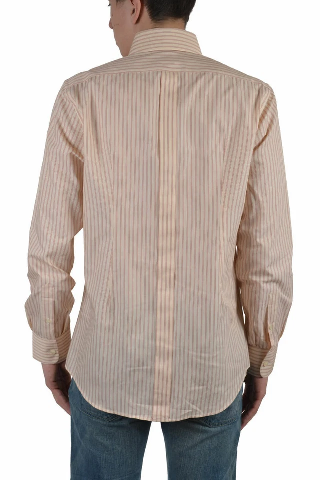 Мужские разноцветные полосатые сорочки Dolce & Gabbana Slim Fit США 16 IT 41 - Изображение 2 из 3