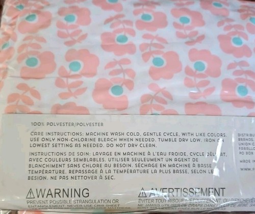 Sheets for Baby Girls The Peanut shell Butterflies & Flowers 2 Pack Sealed New - Picture 6 of 7