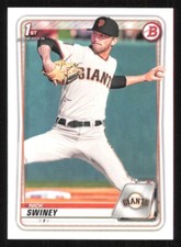 2020 Bowman Draft NICK SWINEY 1st Year Baseball card SAN FRANCISCO GIANTS #91