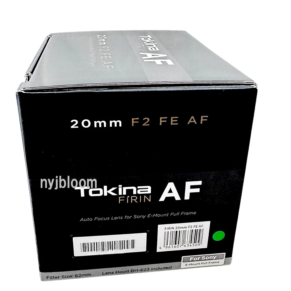New Tokina FiRIN 20mm f2 FE AF Lens - Sony E Mount Full-frame Format - Image 4 of 4