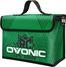 OVONIC Lipo Safe Bag Fireproof Explosionproof Bag Large Capacity Lipo Battery St