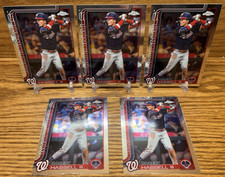 ROBERT HASSELL III Rookie 5 Card LOT | 2025 Topps Chrome Update NATIONALS