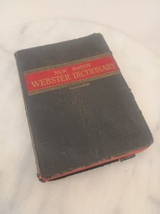 Antique Websters Dictionary | eBay