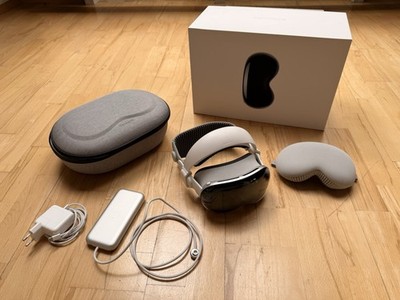 Apple Vision Pro 256GB TOP Zustand OVP Rechnung Annapro 2 Headstrap Reisecase