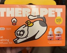 TherapetMD Cat Calming Diffuser Kit Pheromone 1 DIFFUSER  2 REFILLS  NIB