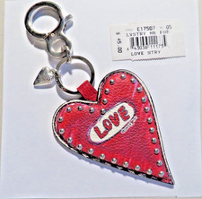 Brighton FASHIONISTA LOVE STORY Key Ring Keychain Key FOB E17507 NWT Brand New