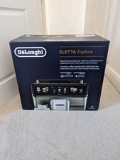 DeLonghi Eletta Explore ECAM450.86.T Bean to Cup Coffee Machine Titanium 1450W