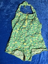 Cute Vintage Pacific Connections Swimsuit BAD ELASTICS AS IS  Girls 10