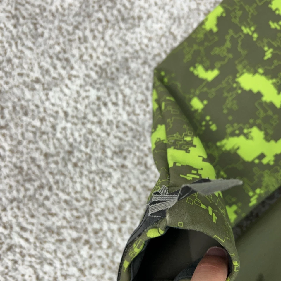 The North Face Jacket Mens Medium Green Apex Softshell Zip Pockets Outdoors - Image 4 of 4