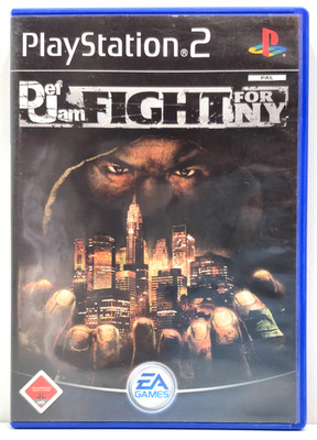 Def Jam: Fight for NY  PS2 Sony PlayStation 2 USK18 PAL OVP + Anleitung Deutsch