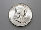 1949-S 50C FRANKLIN SILVER HALF DOLLAR GEM BU