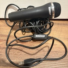 Konami Logitech USB Microphone E-UR20 Rockband GuitarHero Xbox 360 PS3 Wii